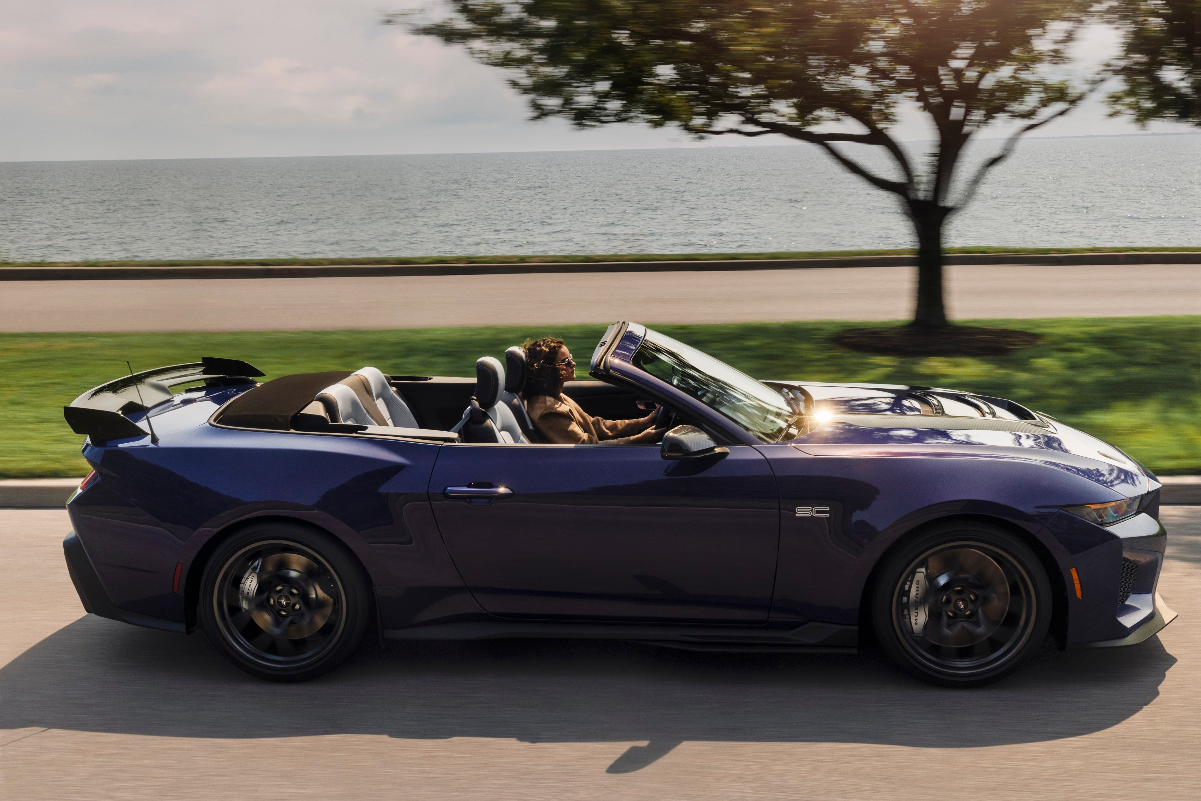 Ford Racing introduces the new Mustang® Dark Horse® SC convertible — the first new high-performance Mustang convertible since 2013 and the most powerful open-air Mustang ever. Orders open this fall, with cars arriving in dealer showrooms in spring 2027.
