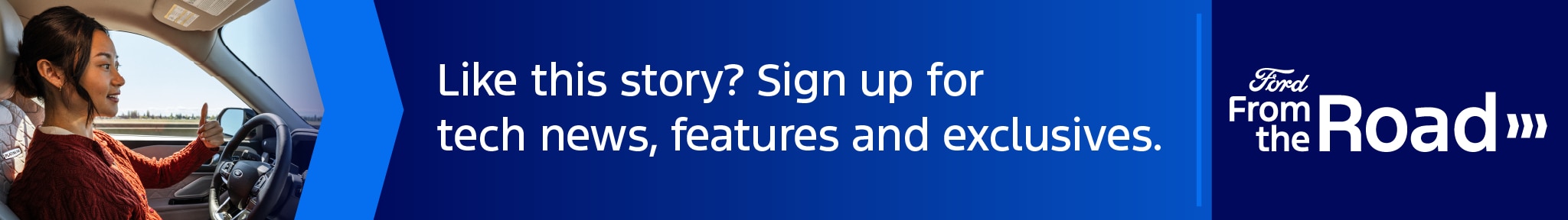 Sign up banner